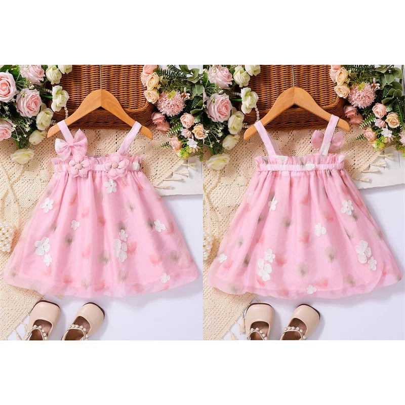 Toddler Girls Floral A-Line Dress