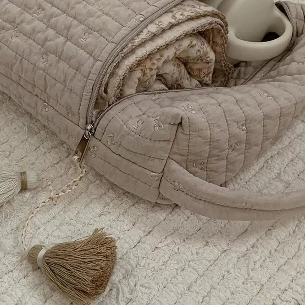 Quilted Caddy Diaper Bag