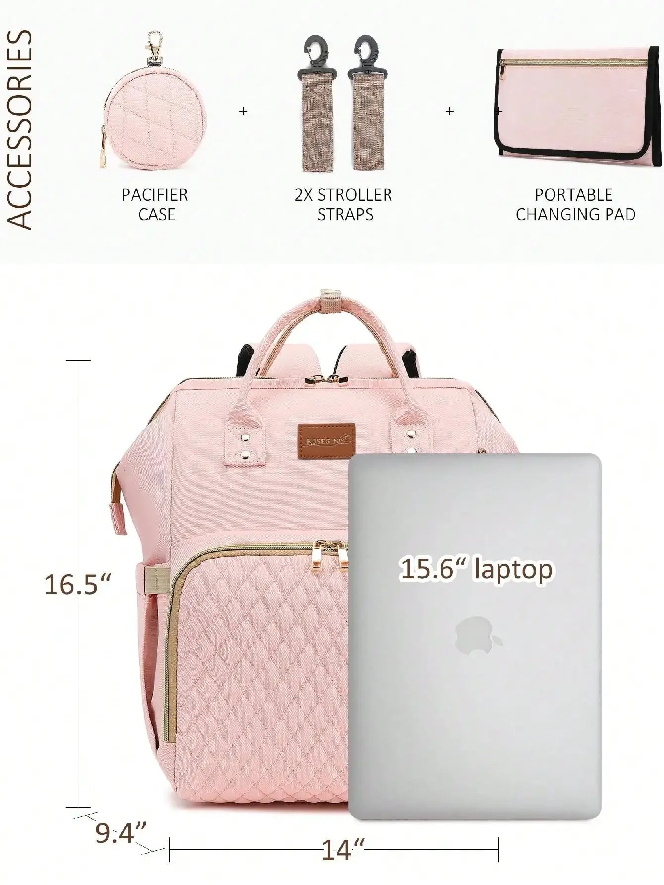 Changing Pad Diaper Backpack
