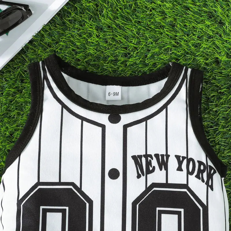 Boys Basketball Vest + Shorts Set