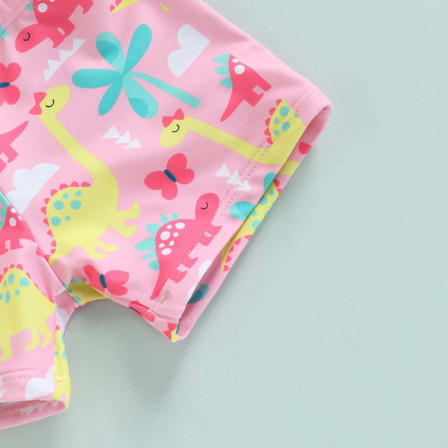 Girls Dinosaur Tee + Shorts Set