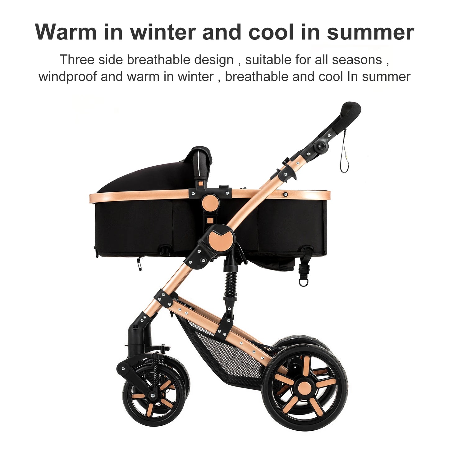 2-in-1 Baby Car Stroller