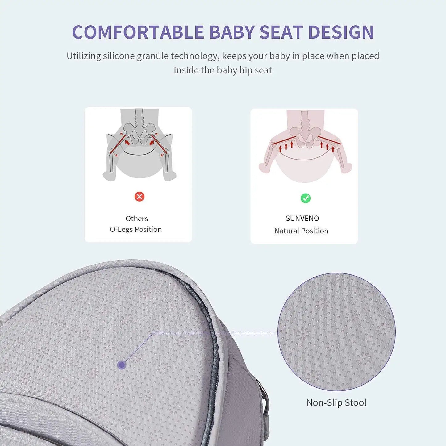 Ergonomic Toddler Waist Carrier