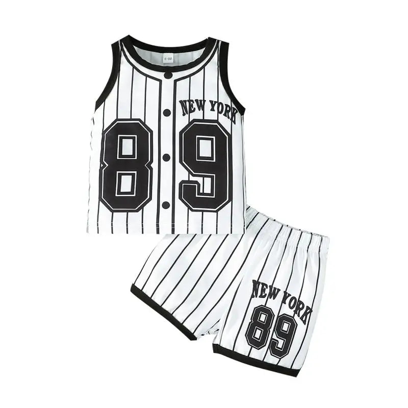 Boys Basketball Vest + Shorts Set