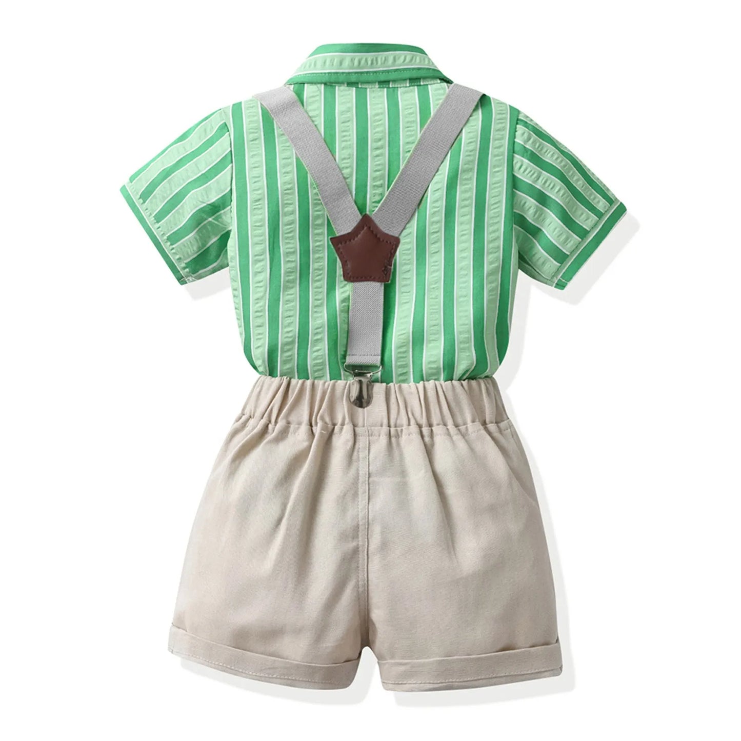 Boys Short Sleeve Shirt + Shorts