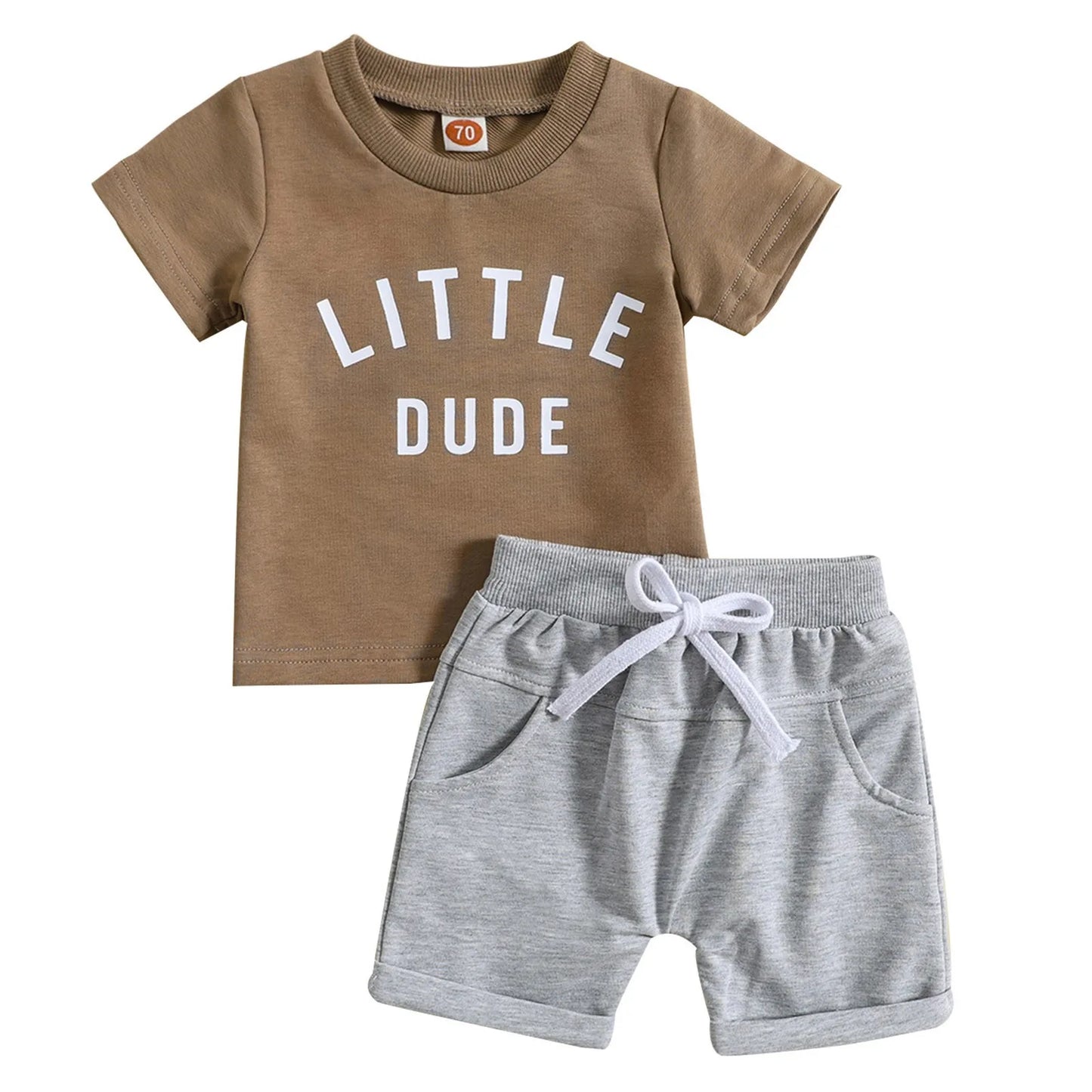 Baby Boys Dinosaur Tee Set