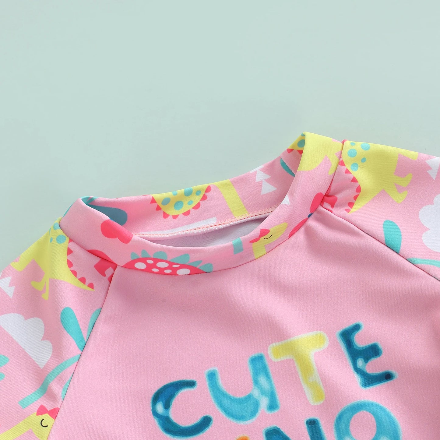 Girls Dinosaur Tee + Shorts Set
