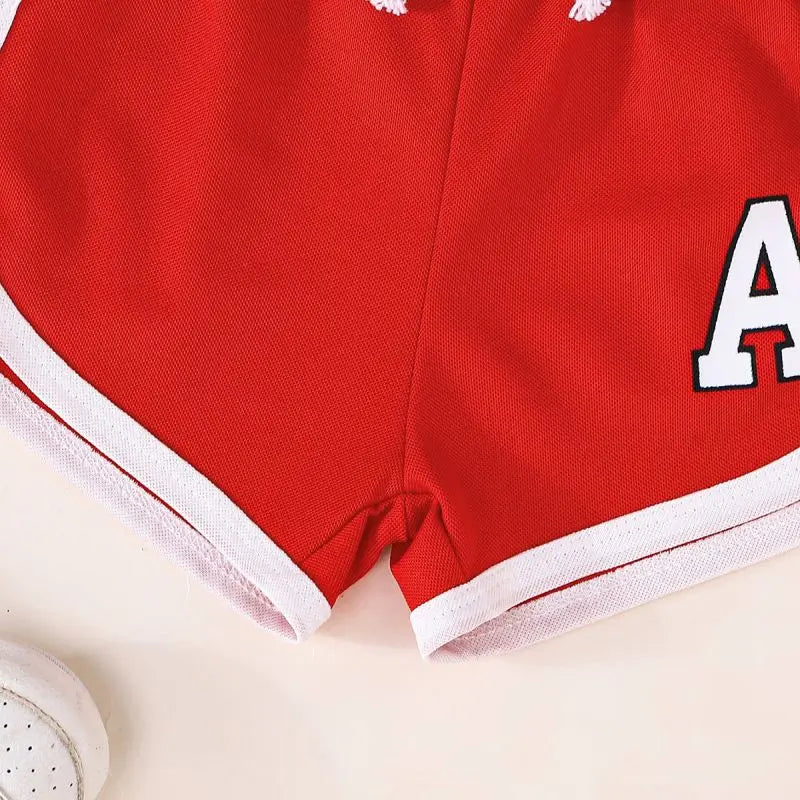 Boys Basketball Vest + Shorts Set