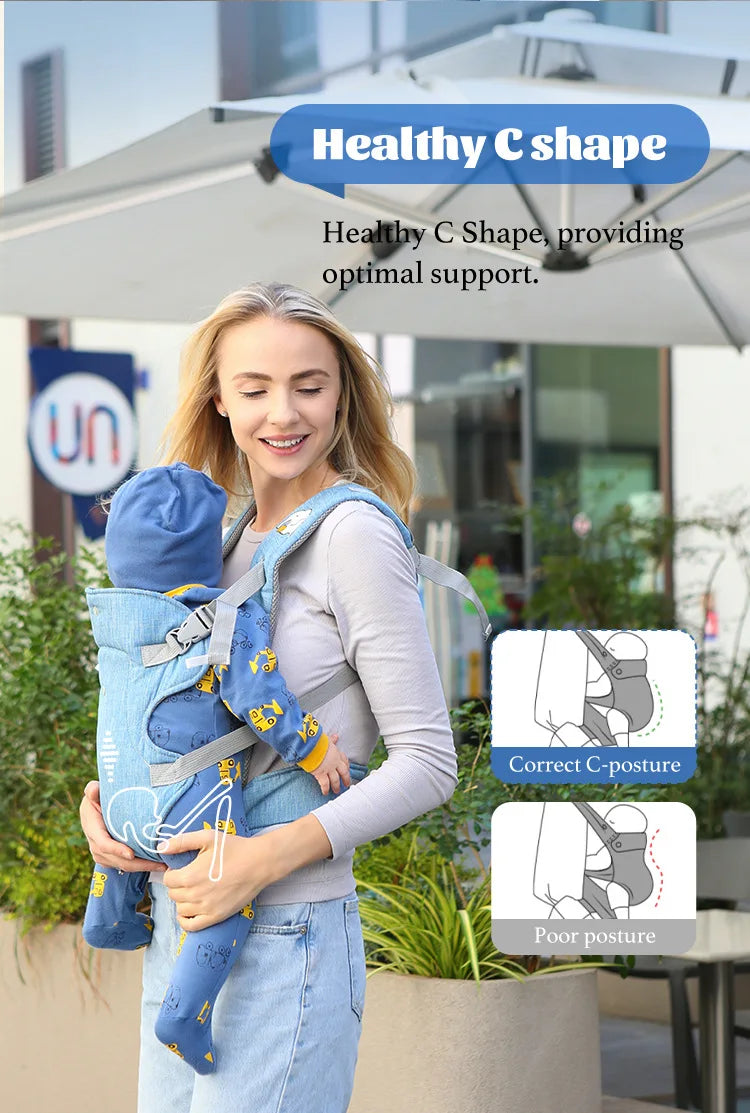 4-in-1 Front Facing Baby Carrier