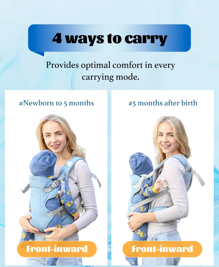4-in-1 Front Facing Baby Carrier