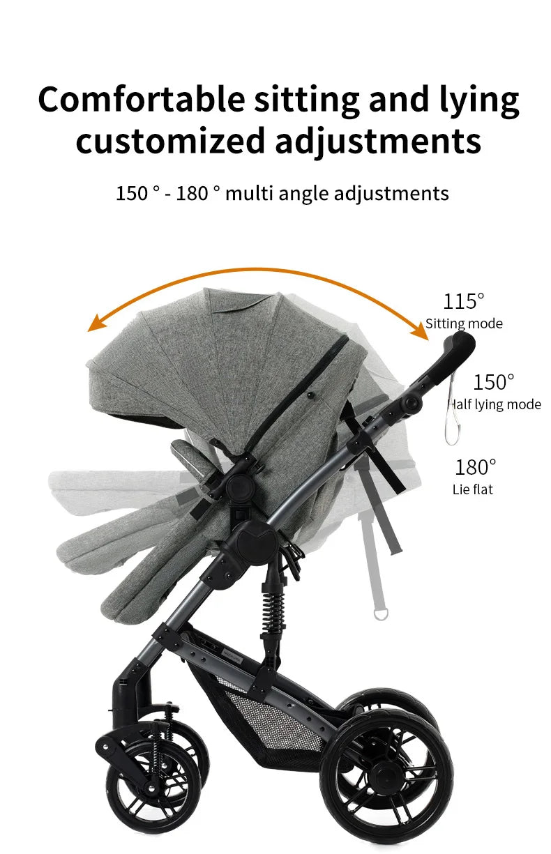 2-in-1 Baby Car Stroller