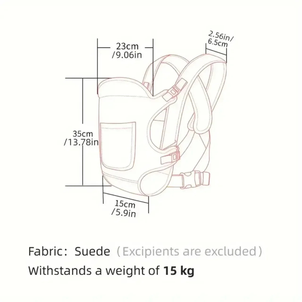 4-in-1 Backpack Baby Carrier